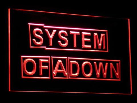 System Of A Down LED Neon Sign